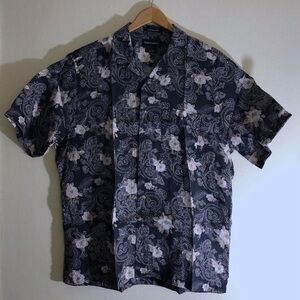 PAUL FREDERICK Men’s Linen Casual Shirt Classic Fit Size L